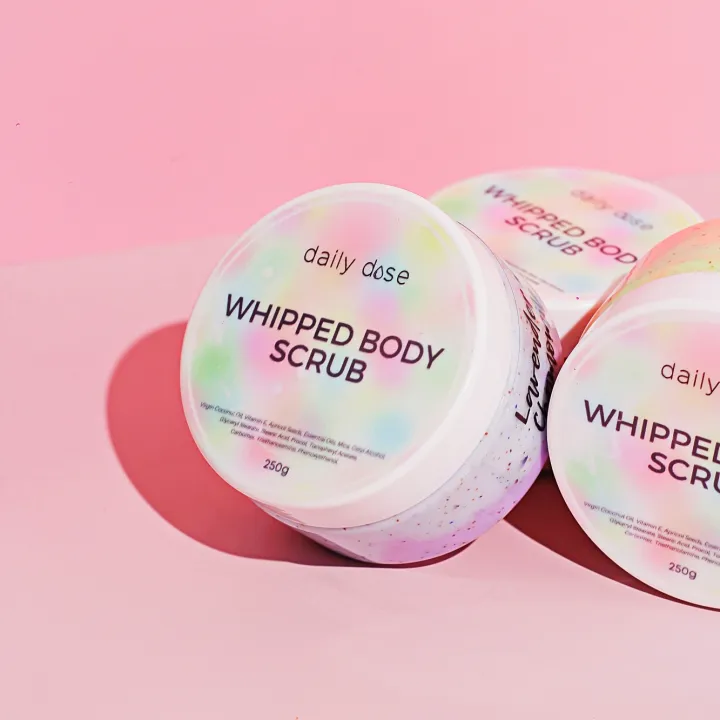 Organic whipped body scrub 250g (3 scents available) Lazada PH