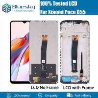 Bluesky 6.71 "สำหรับ Xiaomi Poco C55 LCD 22127PC95I ดิสเพลย์หน้าจอสัมผัสแทนการประกอบสำหรับ POCOC55อะไหล่ซ่อมจอแสดงผล