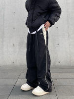 Y2K ผู้ชาย Streetwear Chic Cargo เกาหลี Harajuku Casual Parachute Tech กางเกงผู้หญิง Sweatpants ขากว้าง Joggers กางเกง Clothes