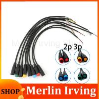 Merlin Irving Shop M8 2 3 4 5 6 Pin Electric Bicycle Joint Plug DC female male Connector Wiring Scooter Brake Cable Signal Sensor waterproof