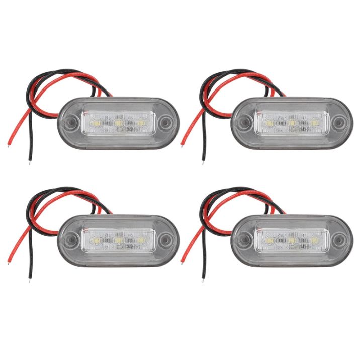 4pcs-12v-boat-marine-signal-lamp-clear-grade-large-waterproof-led-courtesy-lights-stair-deck