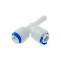 【cw】 T Shape 3 Way RO Water 1/4 quot; 3/8 quot;OD Hose Coupling 1/4 quot; 3/8 quot; Pipe Reverse Osmosis Aquarium System Plastic Quick Fitting Connector 【hot】