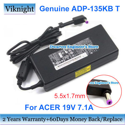 Genuine PA-1131-16 ADP-135KB T 19V 7.1A AC Power Adapter for Acer ASPIRE 7 A715 VX15 VX5-591G V15 V17 VN7 Laptop Adapters