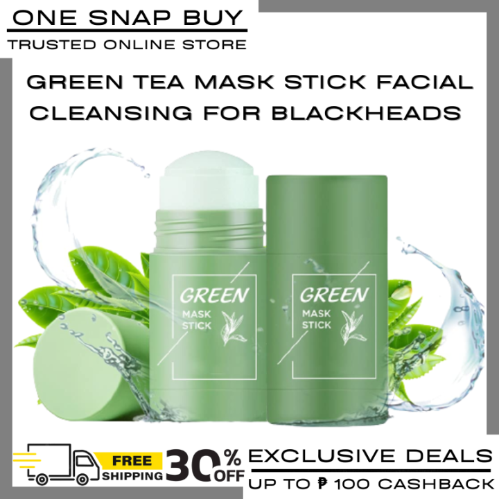 Deep Cleansing Green Tea Mask Stick Facial Cleansing For Blackheads