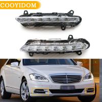 ไฟวิ่งกลางวันไฟตัดหมอกรถ DRL LED สำหรับ C250 W221 Mercedes-Benz S-Class C300 C350 CL550 AMG R350 CLS550 085 2009-2013