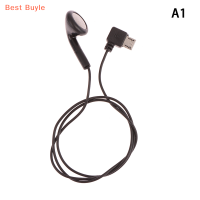 ?Buyle หูฟังไมโคร USB 1ชิ้นหูฟังโมโนชุดหูฟังสเตอริโอเดียวสำหรับหูฟังสายใช้ได้ทุกประเภทหูฟังบลูทูธ