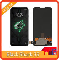 6.67 "AMOLED ต้นฉบับสำหรับ Xiaomi Black Shark 3S ชิ้นส่วนจอสัมผัสแอลซีดีของเครื่องแปลงดิจิทัลสำหรับ BlackShark 3S LCD