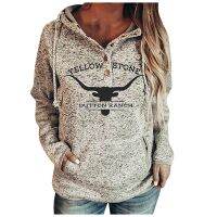 Yellowstone Dutton Ranch Yellowstone Relationships Bat Celebrity Hoodie Sweatshirts Women Yellowstone Park Printed Sweater