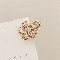 Hair Accessory Side Top Flower Mini New Catch Clip Crystal