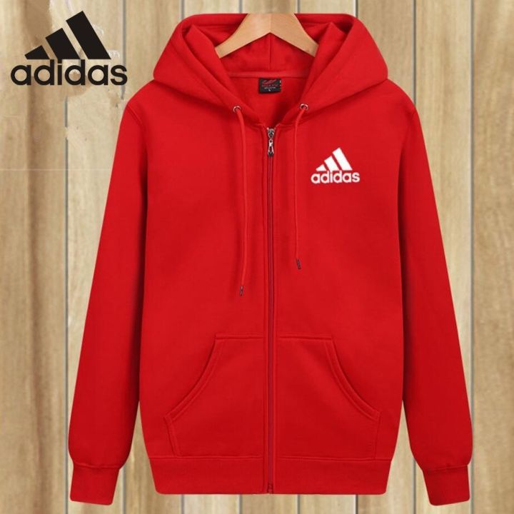 yii8yic-stock-m-5xl-45-115kg-adidas-เสื้อฮู้ดอาดิดาส-ไซส์ใหญ่-ผู้ชาย-แขนยาว-เสื้อฮู้ด-เสื้อกันหนาว-ซิปหน้า-มีเชือก-หลวมๆ