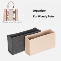 【CC】 Purse Organizer Insert Felt Makeup Linner With Zipper Women  39;s Luxury Handbag  amp; Tote Shaper Woody