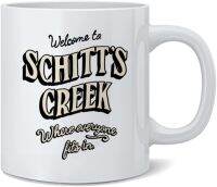 Schitts Creek แก้วมัคตลกอุปกรณ์ครัวสำนักงานถ้วยชาแก้วกาแฟถ้วยของขวัญแปลกใหม่