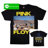 เสื้อยืดวงดนตรีเสื้อยืดเนื้อ Cotton  สัมผัสนุ่ม เบาสบาย  Pink Floydall size