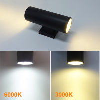 Outdoor Lighting Wall Light 6W 10W 20W 30W COB LED Dia60mm IP65 Home Modern Aluminium Baking Tempered Glass ZBW0015