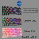 [ประกัน 2 ปี] Tsunami Outemu MK-61 61 Key 60% Professional Mechanical Gaming Keyboard  คีย์บอร์ดเกมมิ่ง - [Kit IT]