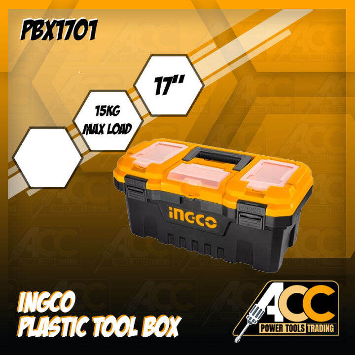 Ingco Pbx1701 Plastic Tool Box Lazada Ph