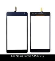 หน้าจอสัมผัสสำหรับสีดำ Nokia Lumia 535 N535กับ Ct2s1973fpc-A1-E กระจกแผงดิจิไทเซอร์หรือสติกเกอร์ Ct2c1607fpc-A1-E