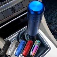 Universal รถอลูมิเนียมเกียร์ธรรมดา Shift Knob Stick เกียร์ธรรมดา Gearstick Lever Shifter Knob รถอุปกรณ์ตกแต่งภายใน