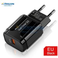 5V 3A 18W QC3.0 USB Quick Charge Wall โทรศัพท์มือถือ Fast Charger Adapter Eu/us Plug For