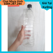 combo50 chai 1000ml soc chai đựng riêu mat ong trà sữa chai kèm nắp