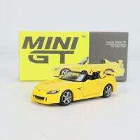 โมเดลรถโมเดลของเล่นสำหรับสะสมฮอนด้า S2000ขนาดเล็ก GT Diecast 1:64ตราชั่งของเล่นยานพาหนะกล่องเก็บและแสดงเครื่องประดับรถโลหะผสม