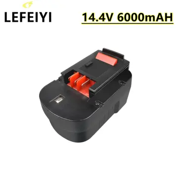 for BLACK+DECKER 14.4V Slide Battery HPB14 FIRESTORM FSB14 499936