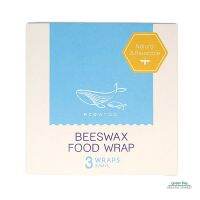ecowrap  ผ้าเคลือบขี้ผึ้งถนอมอาหาร  ใช้ช้ำได้   3 ผืน  เป็นมิตรต่อสิ่งแวดล้อม ใช้แทนแร็ปพลาสติก