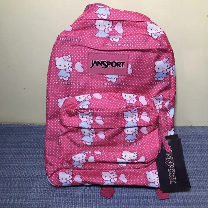 Jansport Superbreak Backpack Hello KITTY (Pink Polka Dots) Lazada PH