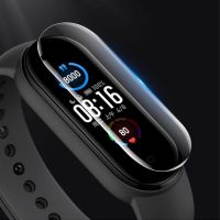 ♤ For Xiaomi Mi Band 7 Hydrogel Film Screen Protector 9D TPU Hydrogel Soft Screen Protective Cover Smart Watch Strap Accessories