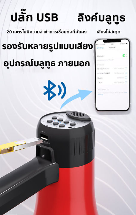 โทรโข่ง-ลำโพงฮอร์น-35w-usb-อัดสียงได้-เสียงดังฟังชัด-เมหาะใช้กับพงซูเปอร์มาร์เก็ต-ขายปลีก-ขายตามถนน-โทรโข่งติดรถ-ลำโพงบลูทูธติดรถ-โทรโข่งเล็ก-โทรโข่งไร้สาย-โทรโข่งจิ๋ว-ทอละโข่งลำโพง-โทรโข่งพกพา-โทรโข่