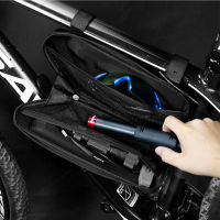 WILD MAN Mountain Bike Bag Rainproof Road Bicycle Frame Bag Cycling Accessories Hard Shell Tools Storage Panniers Capacity 1.5L