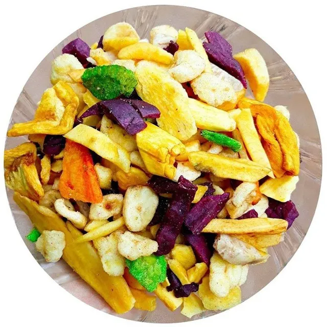 1KG Trái Cây Sấy Thập Cẩm Vụn – đồ ăn vặt – No Brand >>> top1shop >>> lazada.vn