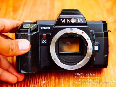 ขายกล้องฟิล์ม Minolta a7000 Serial 16180502 Body Only กล้องฟิล์มถูกๆ สำหรับคนอยากเริ่มถ่ายฟิล์ม
