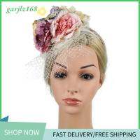 GARJLZ168 ของใหม่ สำหรับผู้หญิง ดอกไม้ประดับดอกไม้ วินเทจ หมวก fascinator อุปกรณ์เสริมผม ที่คาดผม ดอกไม้ประดิษฐ์ประดิษฐ์