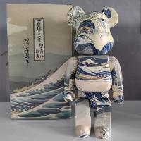 Bearbrick 400% 28เซนติเมตรหมี Kazuo Beizhai คานากาว่าญี่ปุ่นท่อง HandmadeSuper เล่นคลาสสิกแบบกีฬาคอลเลกชันตุ๊กตา