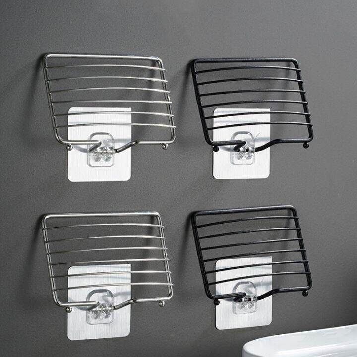 shower-basket-bathroom-soap-shelf-mounted-wall-holder-soap-rack-stainless-steel-drainage-soap-box