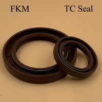 17*24*7 17x24x7 17*25*4/7 17x25x4/7 Brown Fluoro FKM Fluorine Rubber Spring 2 Lip TC Ring Gasket Radial Shaft Skeleton Oil Seal Gas Stove Parts Access