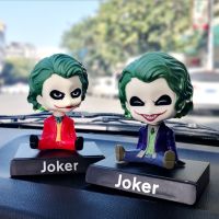 Toys Joker Shake Head Car Decoration Interior Creative Gift Collection Cars Ornament Support Auto Accessories Dolls Coche