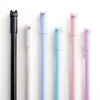 Pro +++ H-ปากกาหมึกซึม ปากกาตัดขอบ น้องเหมียว หมึกดำ 0.38mm. เขียนง่าย คุณภาพดี ราคาดี ปากกา เมจิก ปากกา ไฮ ไล ท์ ปากกาหมึกซึม ปากกา ไวท์ บอร์ด