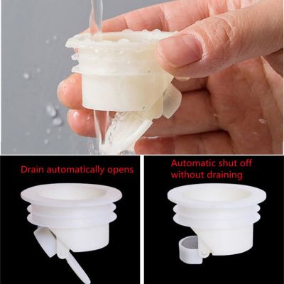 Plastic Anti Odor Stopper Floor Drain One Way Valve Sewer Drain Strainer Shower Drainer Seal Cover Kitchen Bathroom Accessorie  by Hs2023