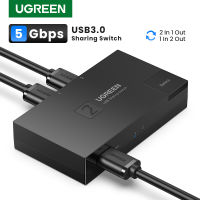 UGREEN 4k 60Hz 1 in 2 out Shared Switcher HDR Dual Simultaneous Display for laptop PS5 Switch Model: 15149