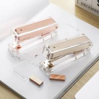 Large Transparent Stapler Office Binding Supplies Transparent Acrylic Office Stapler Binding Supplies Staplers Punches