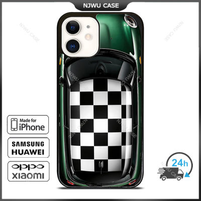 New Back Mini Cooper Phone Case for iPhone 14 Pro Max / iPhone 13 Pro Max / iPhone 12 Pro Max / XS Max / Samsung Galaxy Note 10 Plus / S22 Ultra / S21 Plus Anti-fall Protective Case Cover