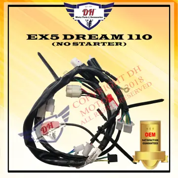 EX5 DREAM (OEM) WIRING BODY WIRE HARNESS FULL SET HONDA – DH MOTOR