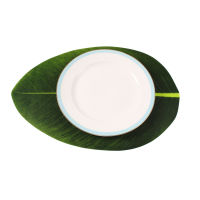 Artificial Plants Banana Leaf Placemat Tropical Rainforest Theme Table Mat Coaster Waterproof Decorative Dinner Mats