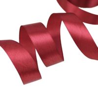 ；‘。、’ (25Yards/Roll) Wine Red Single  Satin Rion Wholesale Gift Wrapping Christmas Handmade DIY Rions