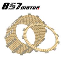 Motorcycle Clutch Friction Plates Paper-Based Clutch Frictions Plate Kit For Kawasaki ZZR400 ZRX400 KLE 400 / 500 1989-2003