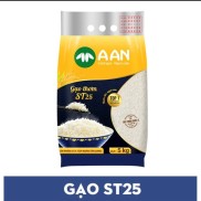 Gạo ST25 Túi 5Kg A An - Cơm mềm dẻo, thơm nhẹ, vị ngọt