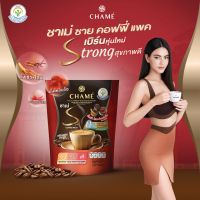 กาแฟ ผสาน 3 สมุนไพรจักพรรดิCHAME’ Sye Coffee Pack Cordyceps,Korean Ginseng, Lingzhi,Capsicum