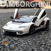 Bburago 1:24 Lamborghini Countach LPI800-4 Supercar รถรุ่น Diecasts &amp; ของเล่นรถเก็บรถของเล่นเด็กวันเกิดของขวัญ